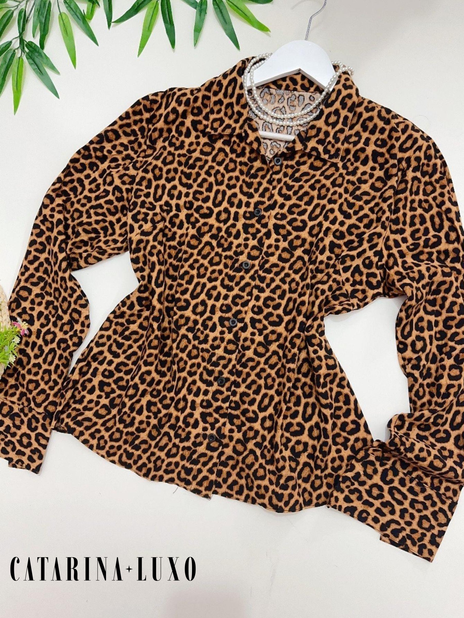 Camisa Social Manga Longa Com Botões Tatiane Bronze / P