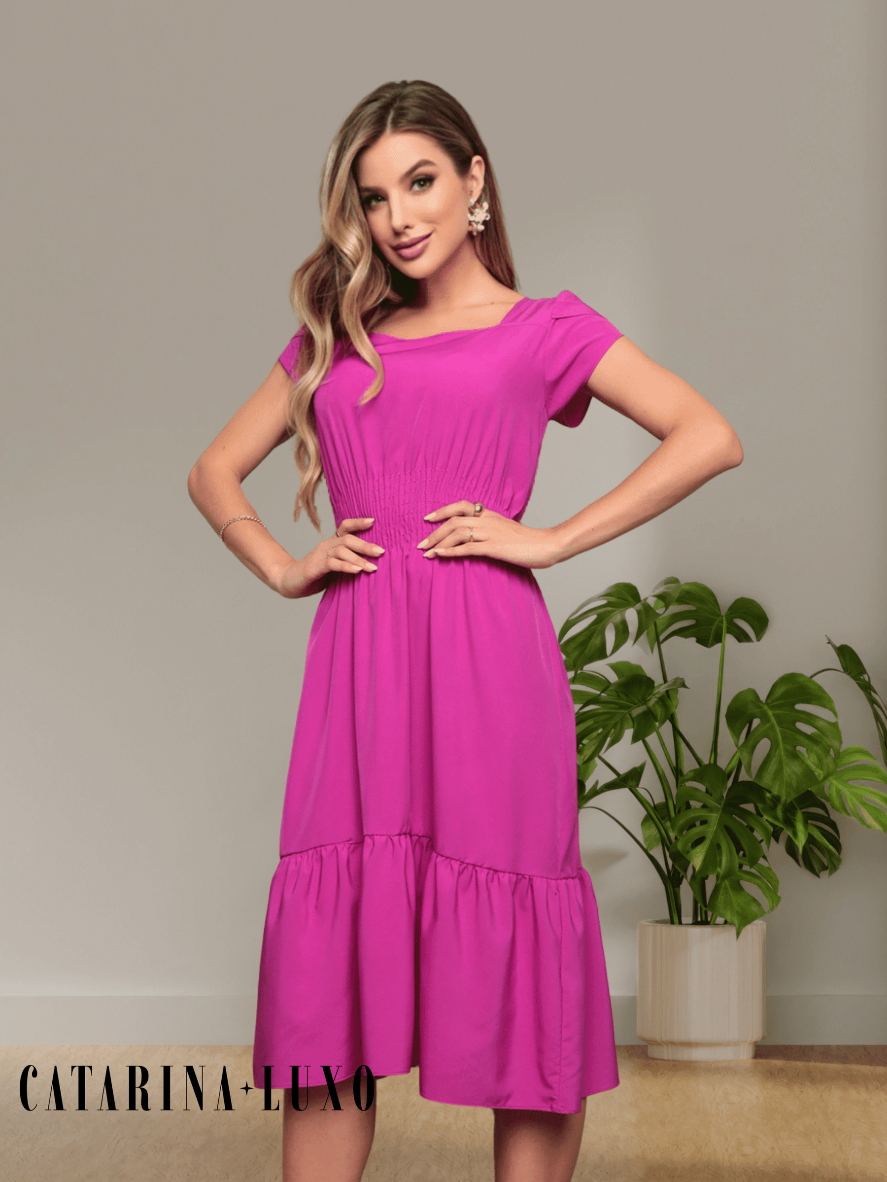 Vestido Midi Luana