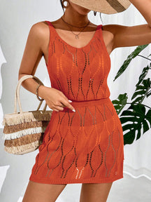 Swim Vcay Vestidos de Praia para Mulheres, Decote Redondo, Costas Descubertas, Cor Sólida, Casual, Capa para o Verão