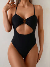 Maiô sexy sem costas mais vendido, traje de banho preto para férias na praia no verão, monoquíni que favorece o corpo para o mar, festa na praia no verão