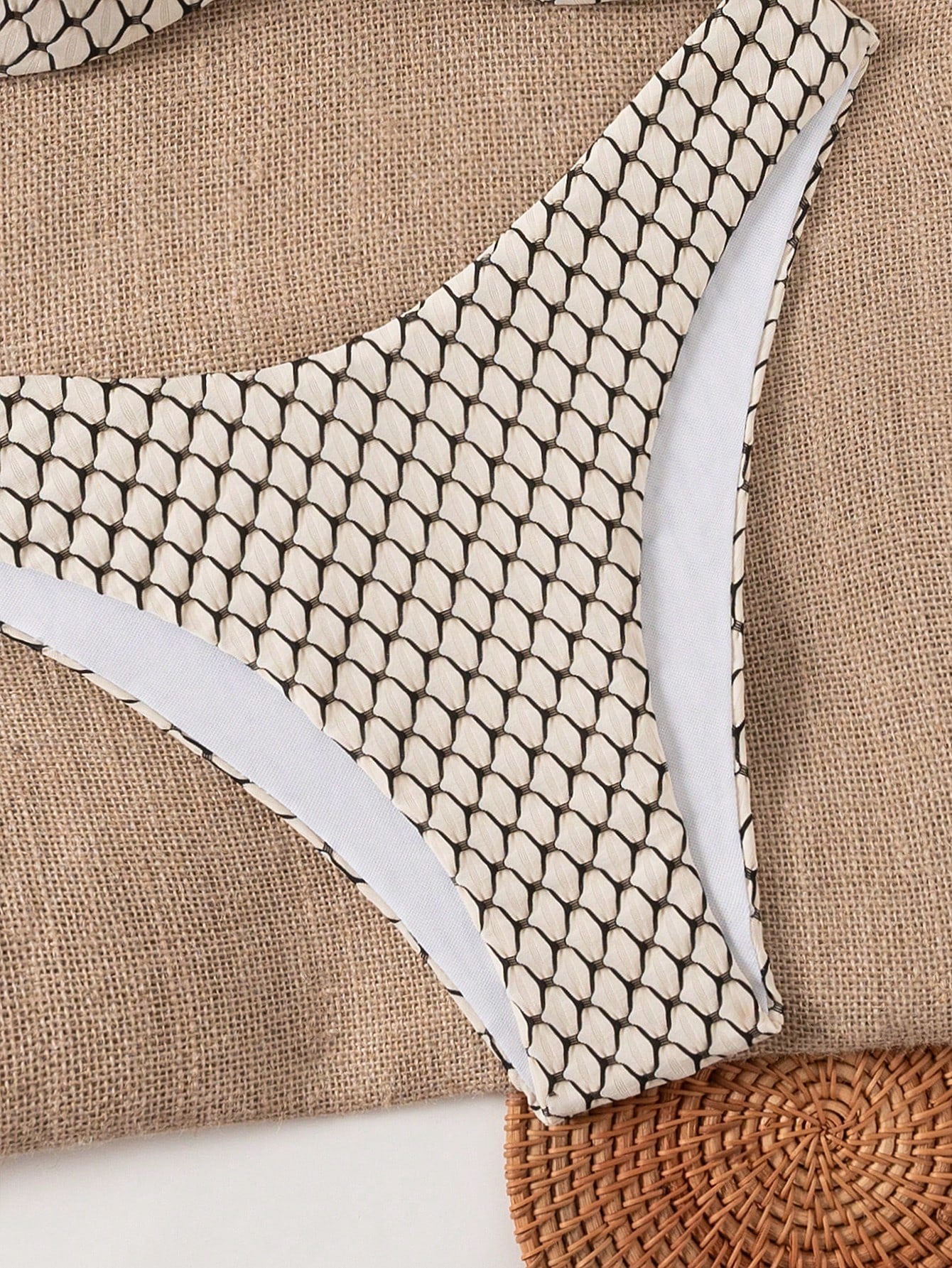 Swim Lushoire Mulheres 2 peças Conjunto de Maiô Bikini Push Up de Tecido Texturizado, Roupa de Praia e Férias de Verão