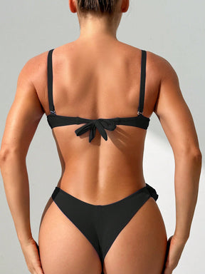 Vendedor IndicadoWD VEST Biquíni Elegante com Detalhes Florais – Sofisticação para Dias de Sol 2025 XX291