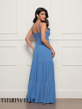 Vestido Longo Pipoca Layla Vestidos Maxi Femininos
